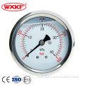 Stainless steel glycerin filled liquidpressure gauge